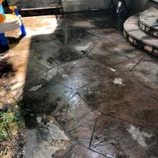 Backyard Patio Cleaning 1