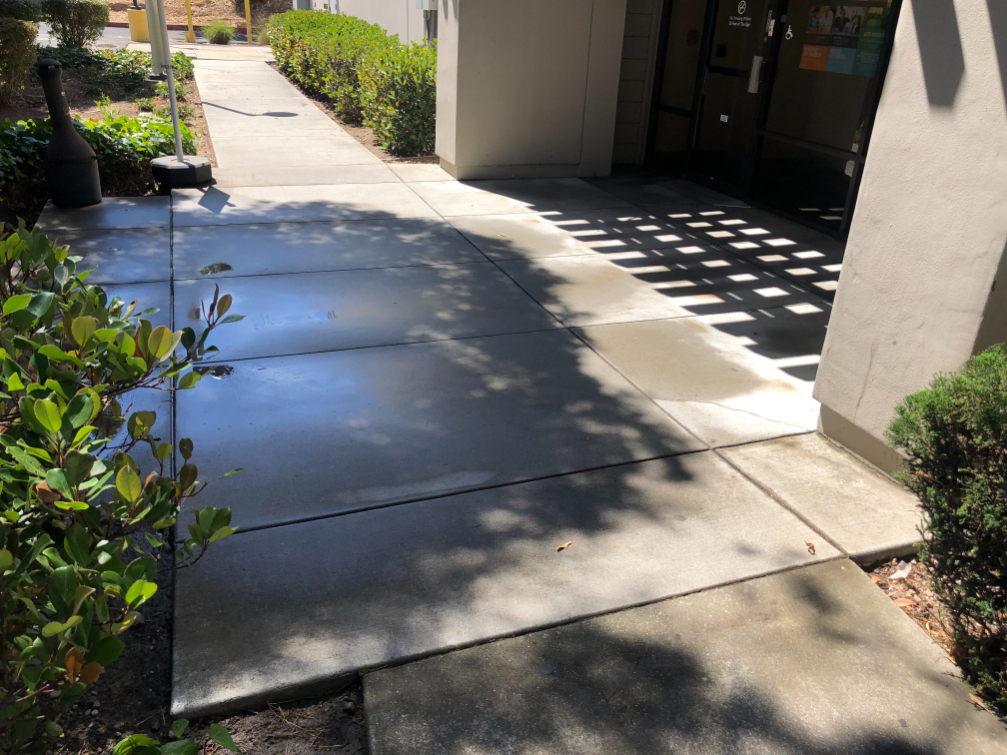 Genentech pressure washing