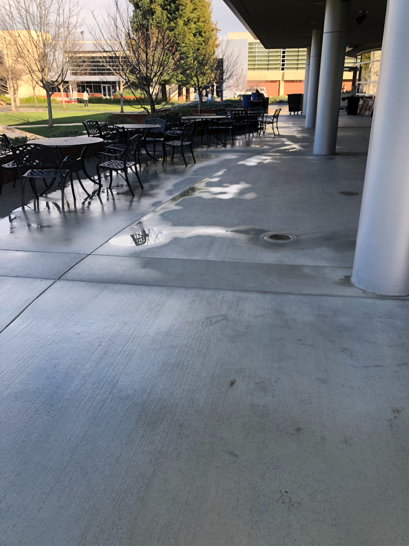 School pressure washing